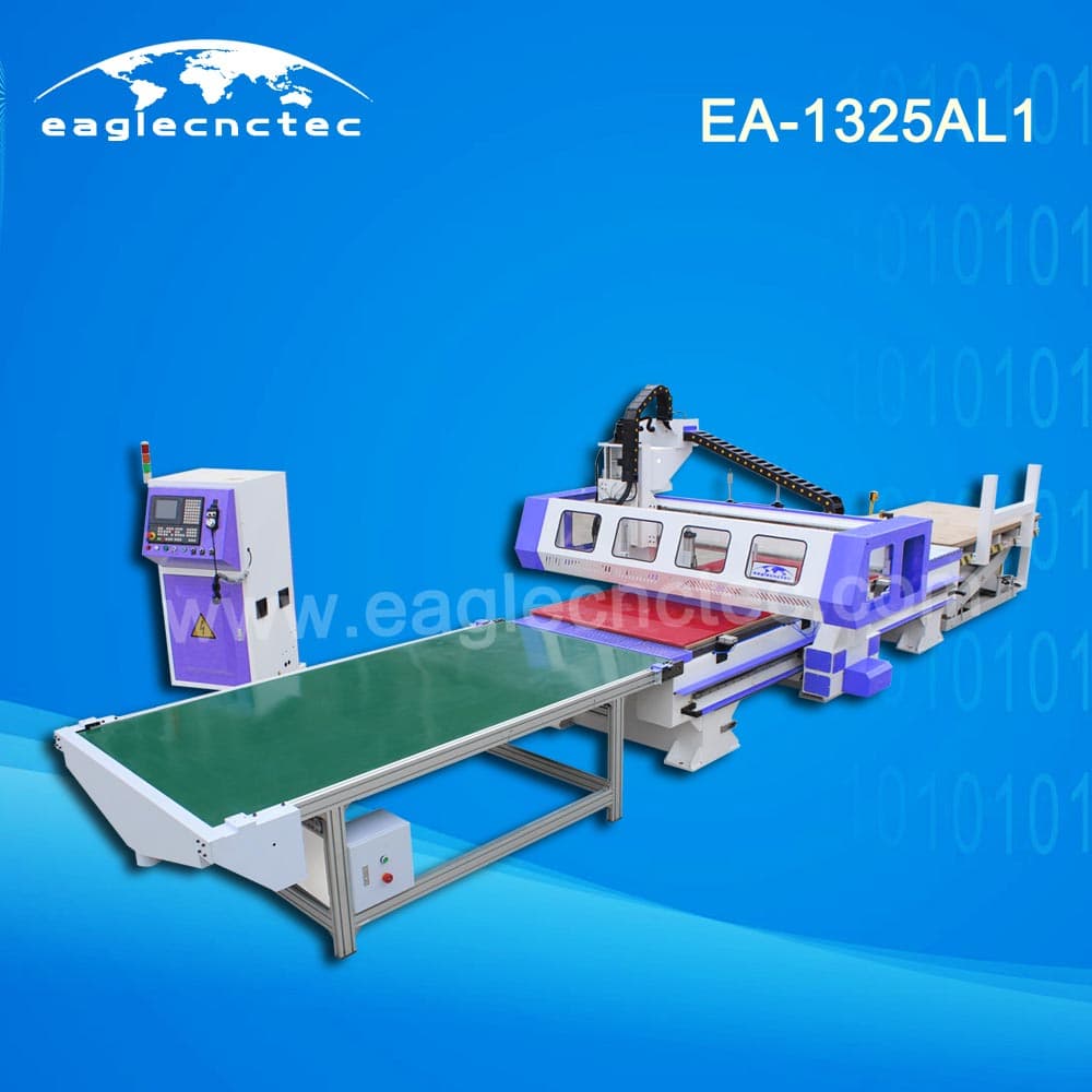 Auto Loading and Unloading CNC Wood Cutting Machine for Pane